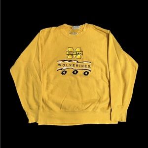 Vintage Lee Michigan University Crewneck